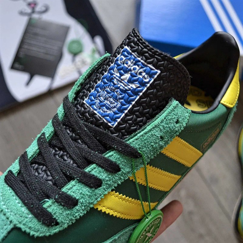 Чоловічі кросівки Adidas SL 72 RS 'Green/Yellow/Core Black' Розміри 40-45 — фото 4