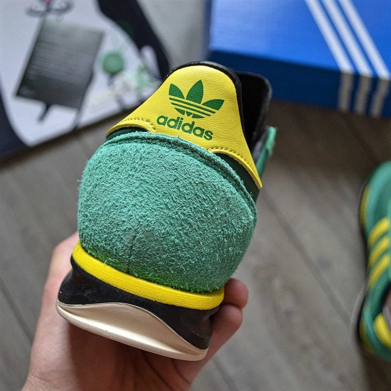 Чоловічі кросівки Adidas SL 72 RS 'Green/Yellow/Core Black' Розміри 40-45 — фото 7