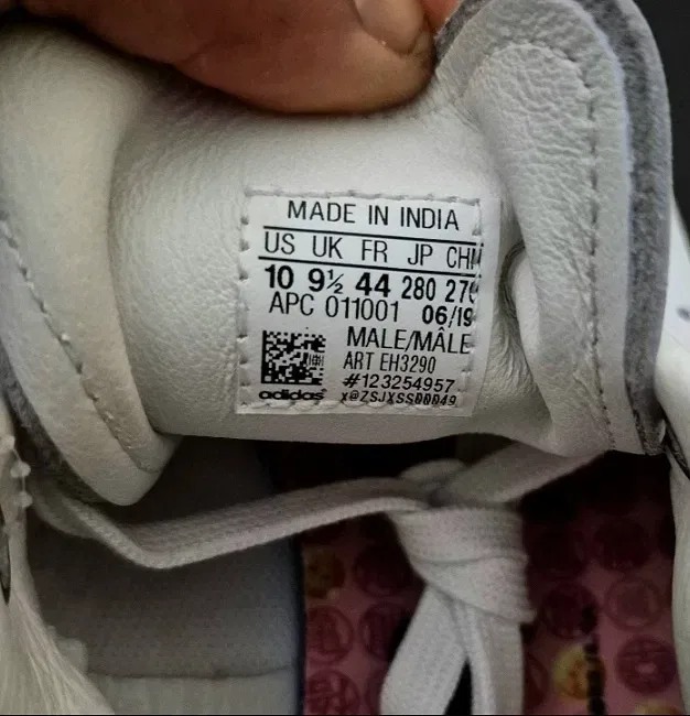 Чоловічі кросівки Adidas Stan Smith EH3290 нат. шкіра(Оригінал)41⅓,43⅓ і 44 — фото 6