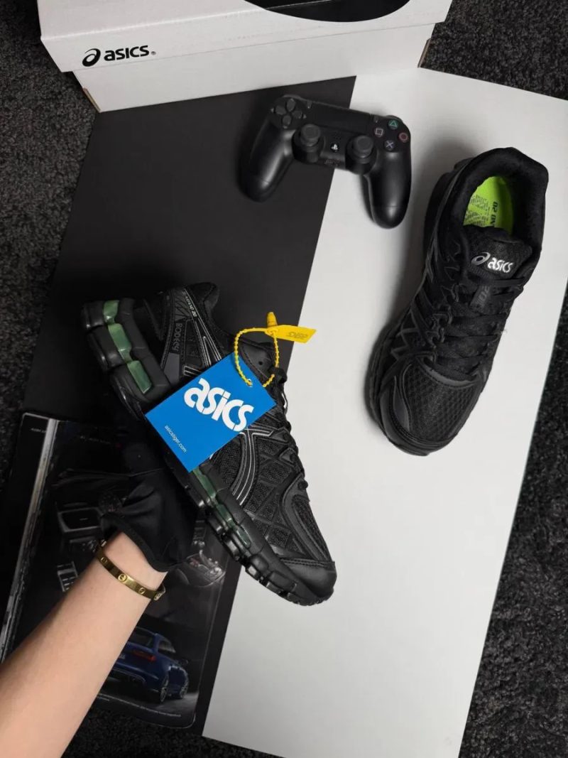 Чоловічі кросівки асікс гель каяно ASICS GEL-KAYANO 20 Black Green [41-45] — фото 3