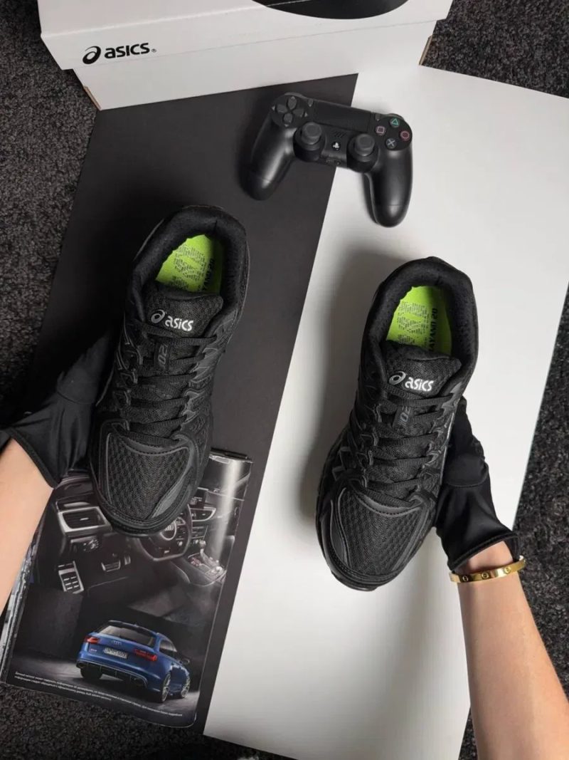 Чоловічі кросівки асікс гель каяно ASICS GEL-KAYANO 20 Black Green [41-45] — фото 7