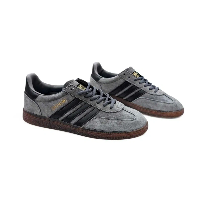 Чоловічі Кросівки кеди Adidas Spezial сірі — фото 5