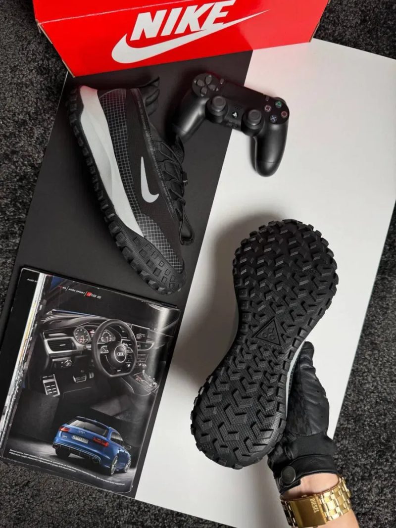 Чоловічі кросівки найк маунтін флай Nike ACG Mountain Fly Low GTX Black Grey [41-46] — фото 6