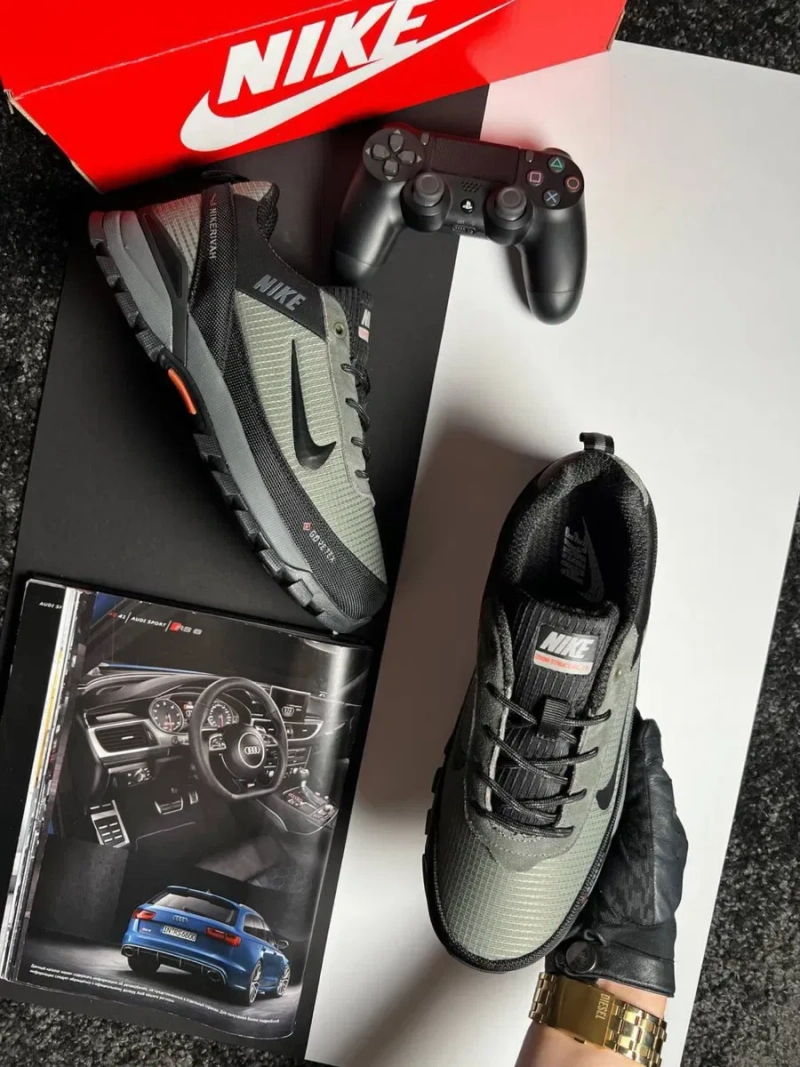 Чоловічі кросівки найк Nike Rivah GTX Olive Black [41-46] — фото 2