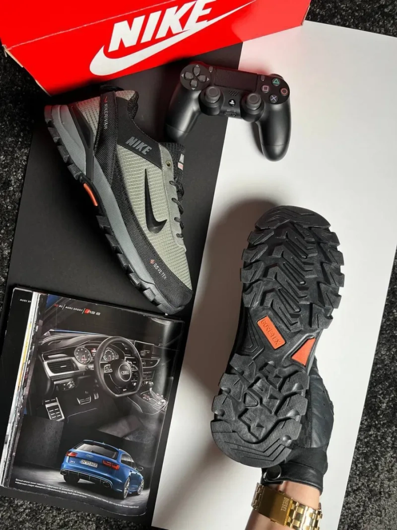 Чоловічі кросівки найк Nike Rivah GTX Olive Black [41-46] — фото 6