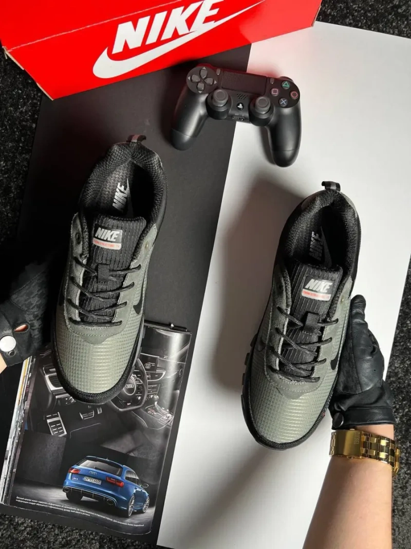 Чоловічі кросівки найк Nike Rivah GTX Olive Black [41-46] — фото 7