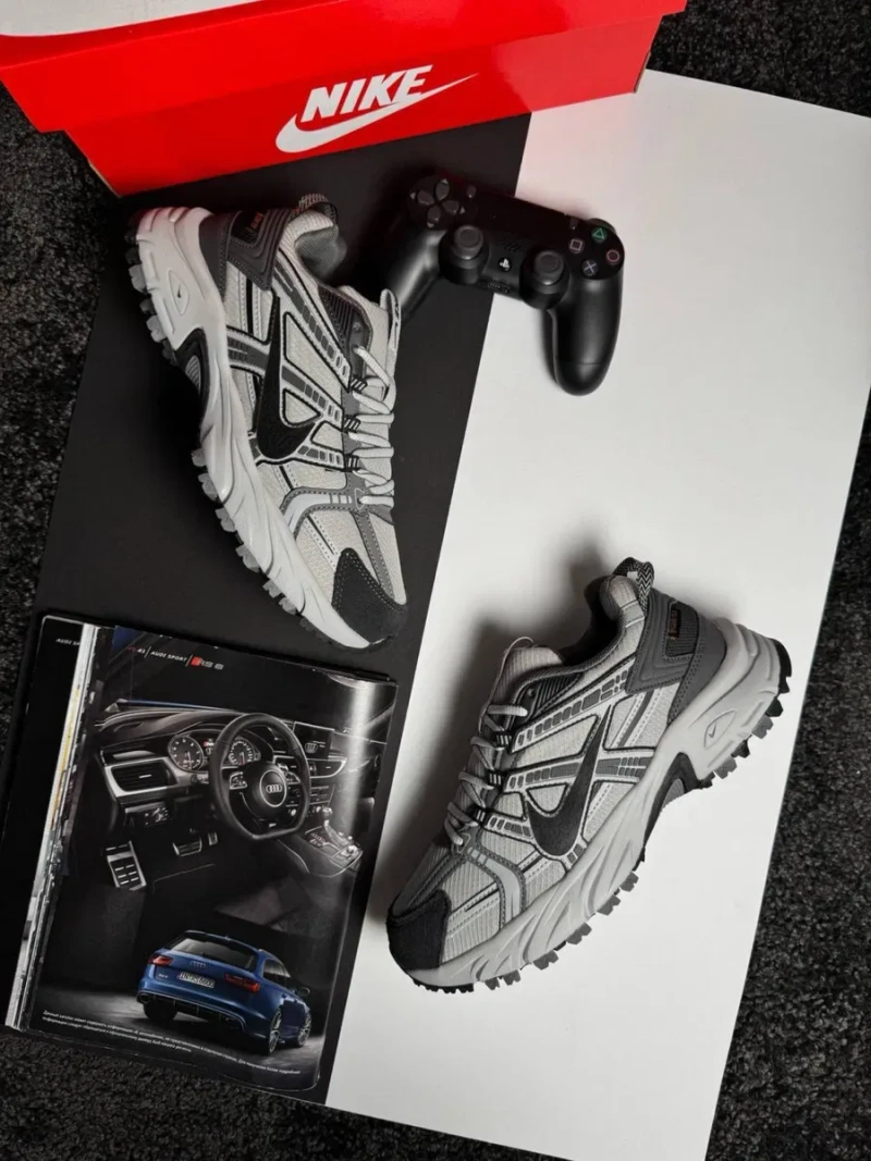 Чоловічі кросівки найк Nike V2K GTX Light Grey [41,42,43,44,45] — фото 8