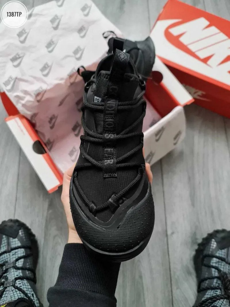 Чоловічі кросівки Nike ACG Terra Antarktik GORE-TEX Low "Total Black" Розміри 40-45 — фото 4