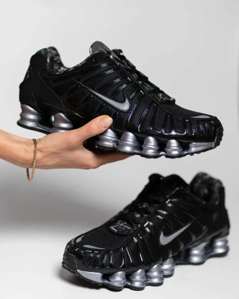 Чоловічі кросівки Nike Shox TL IQ0299-010 Black чорні Оригінал (розміри 41-47 з половинками) — фото 2