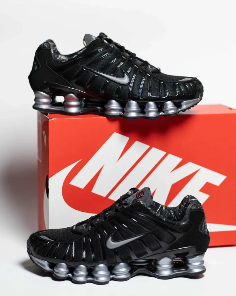 Чоловічі кросівки Nike Shox TL IQ0299-010 Black чорні Оригінал (розміри 41-47 з половинками) — фото 7