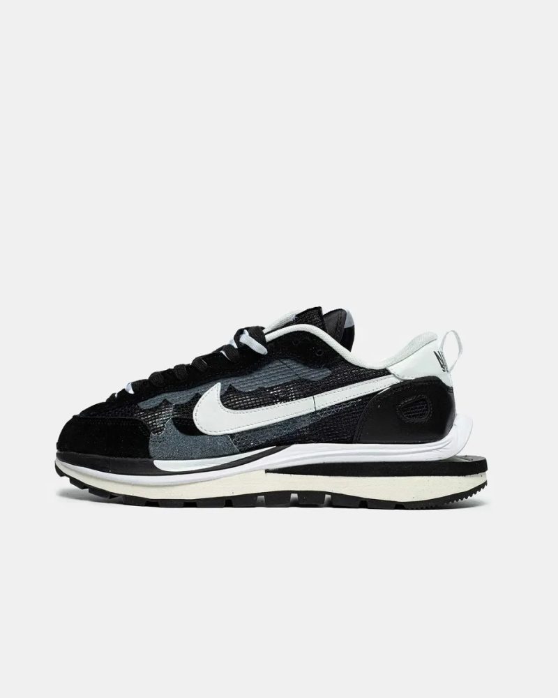 Чоловічі кросівки Nike Vaporwaffle Sacai "Black/White" Premium. 40-45 — фото 2