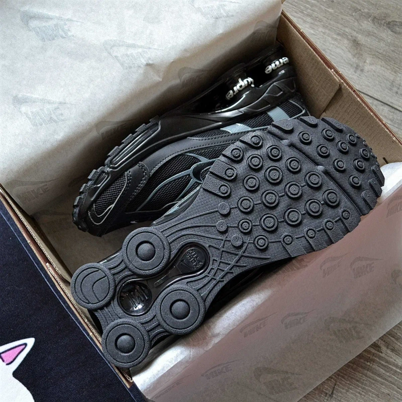Чоловічі кросівки Nike x Supreme Shox Ride 2 SP "Black" Розміри 40-45 — фото 3