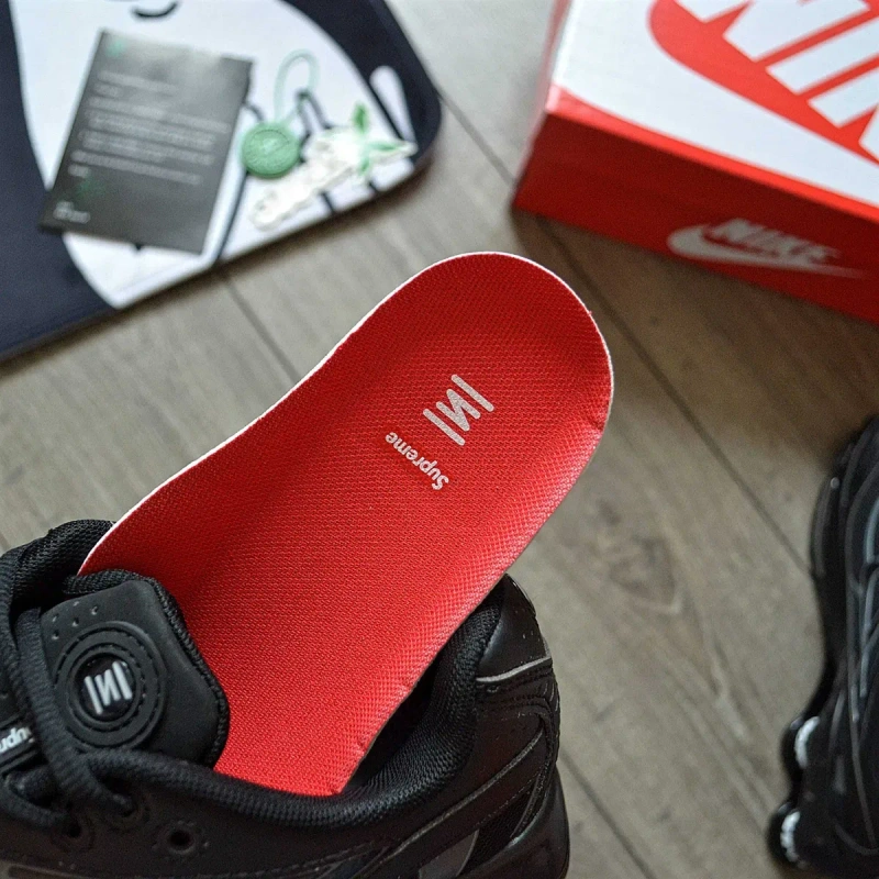 Чоловічі кросівки Nike x Supreme Shox Ride 2 SP "Black" Розміри 40-45 — фото 5