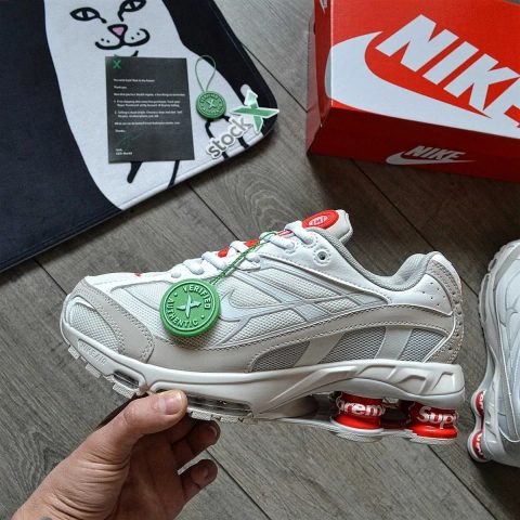 Чоловічі кросівки Nike x Supreme Shox Ride 2 SP "White" Розміри 40-45