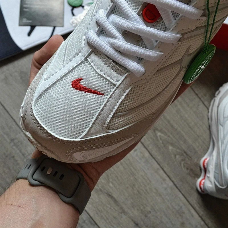 Чоловічі кросівки Nike x Supreme Shox Ride 2 SP "White" Розміри 40-45 — фото 4