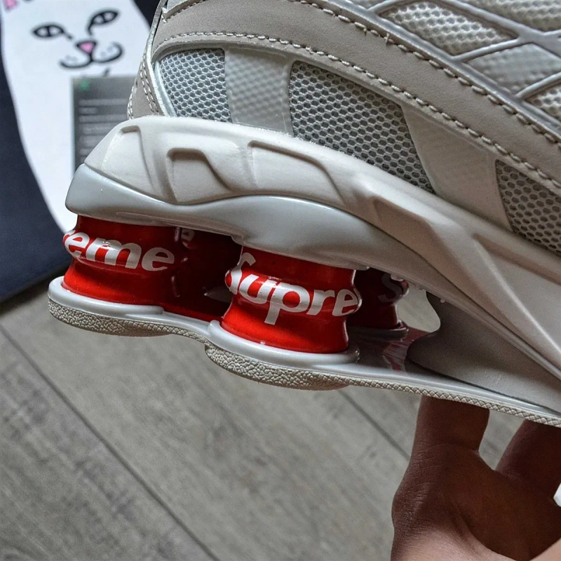 Чоловічі кросівки Nike x Supreme Shox Ride 2 SP "White" Розміри 40-45 — фото 7