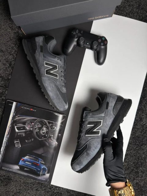 Чоловічі кросівки нью беланс New Balance 574 GTX M Grey Black [41-46]