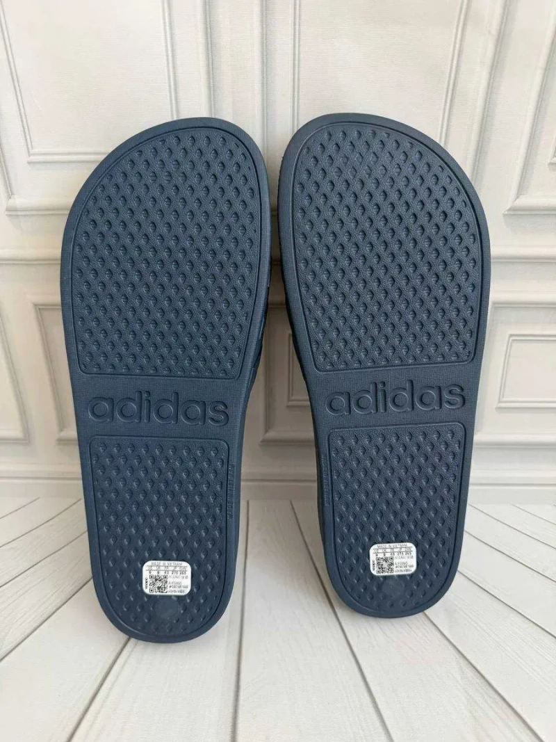 Чоловічі сині слайди шльопанці Adidas Adilette Aqua сині — фото 6