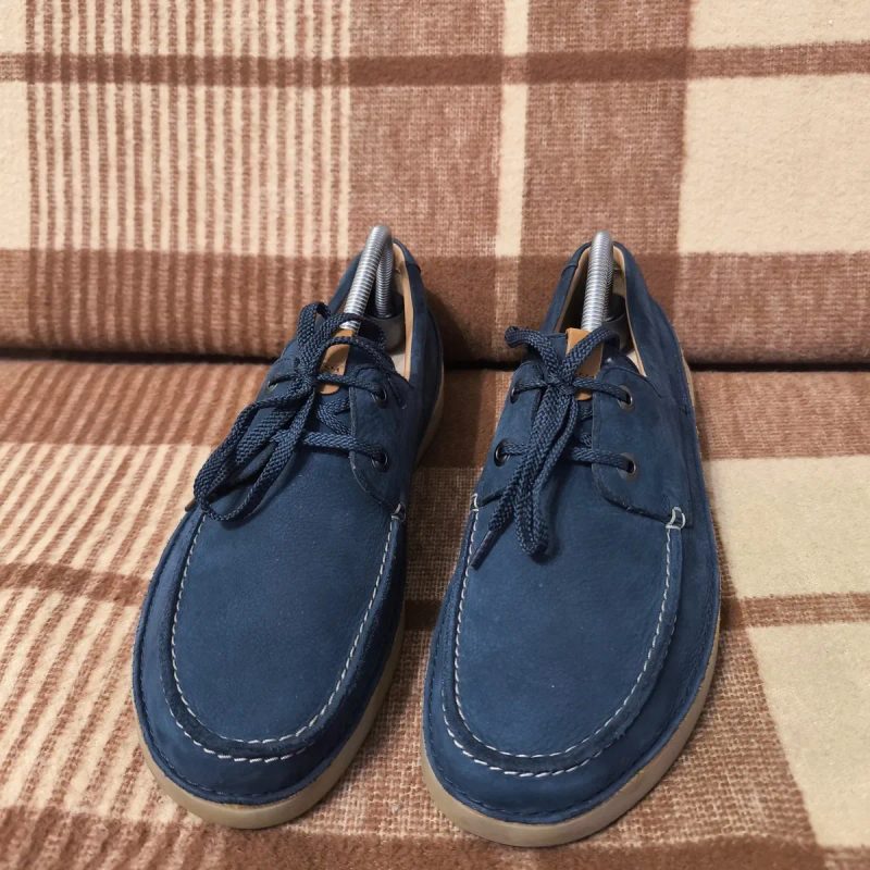 Чоловічі топсайдери туфлі Clarks — фото 2