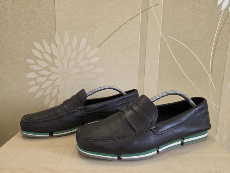 Чоловічі туфлі мокасини лофери Prada розмір 43-44 — фото 2