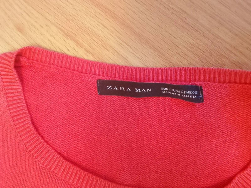 Чоловічий джемпер Zara Man, 100% бавовна — фото 2