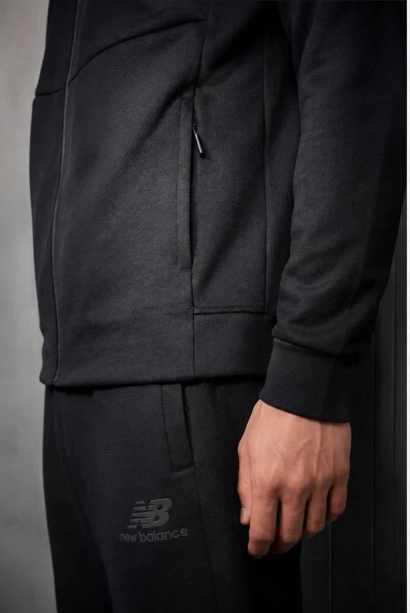 Чоловічий костюм New Balance чорний  | M-3XL | Фабричний люкс Китай — фото 3