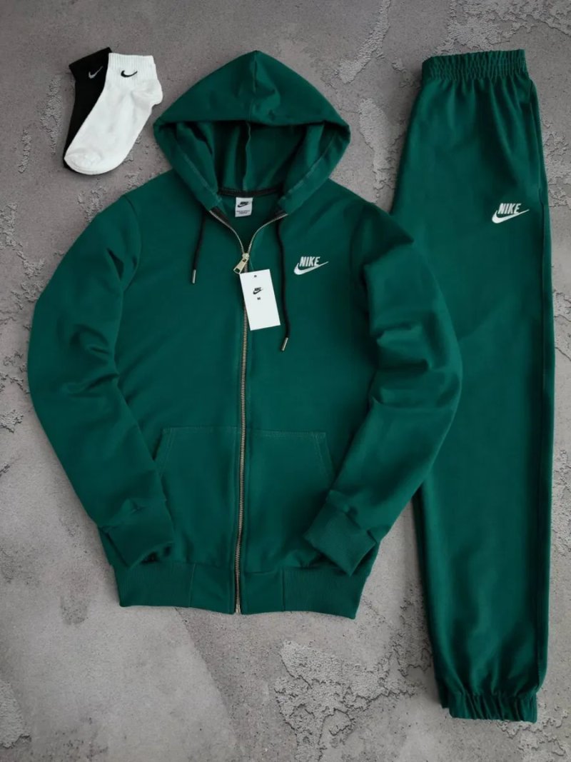 Чоловічий спортивний костюм найк батал (великі розміри) Nike [3XL,4XL,5XL,6XL,7XL] + шкарпетки в подарунок! — фото 3