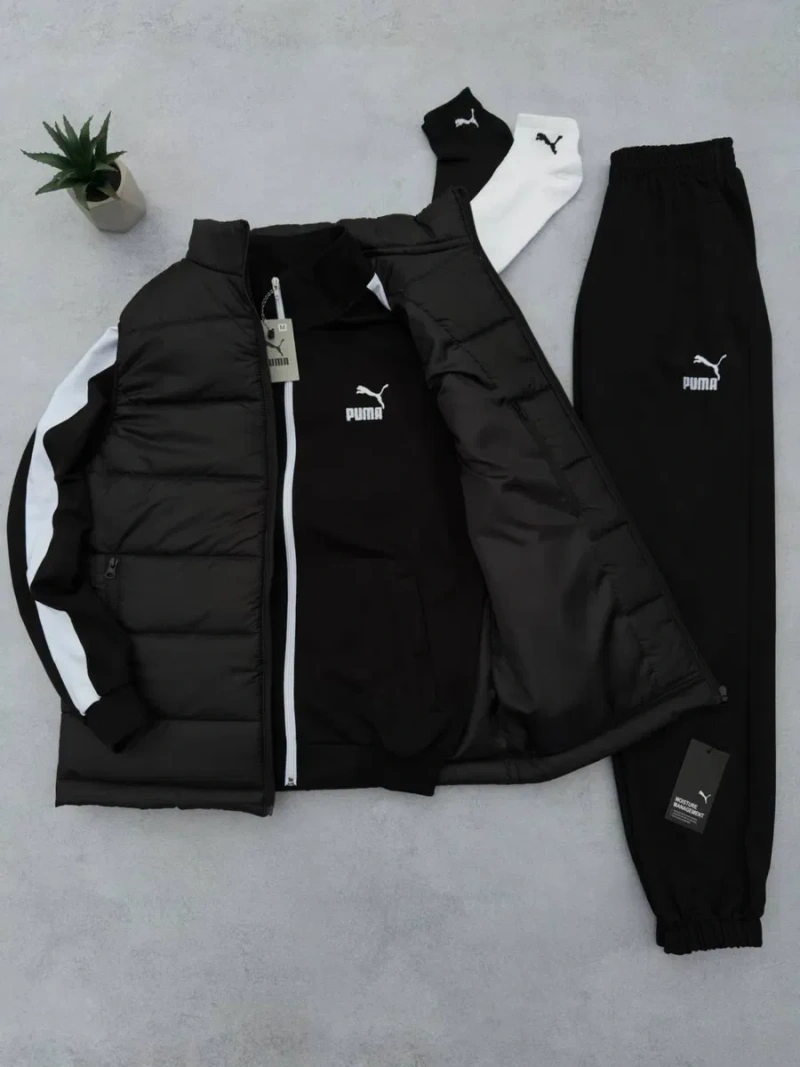 Чоловічий спортивний костюм пума набір Puma [S,M,L,XL,XXL] + шкарпетки в подарунок! — фото 2