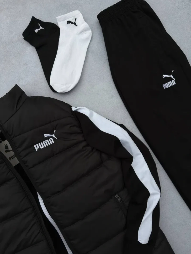Чоловічий спортивний костюм пума набір Puma [S,M,L,XL,XXL] + шкарпетки в подарунок! — фото 4