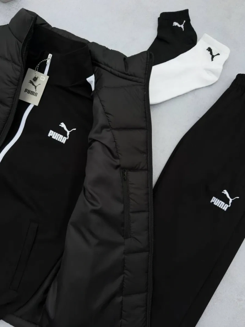 Чоловічий спортивний костюм пума набір Puma [S,M,L,XL,XXL] + шкарпетки в подарунок! — фото 6