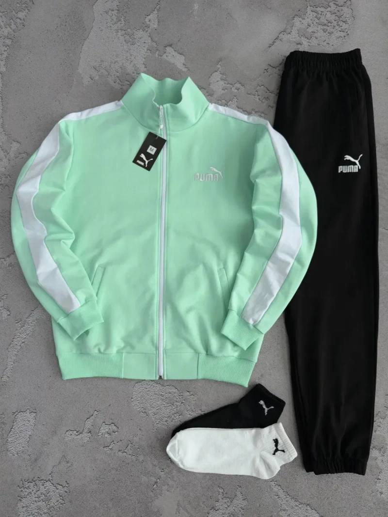 Чоловічий спортивний костюм пума набір Puma [S,M,L,XL,XXL] + шкарпетки в подарунок! — фото 8