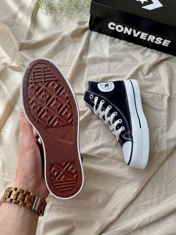 Converse All Star Platform конверси олл стар на платформі НАЛОЖКА — фото 3