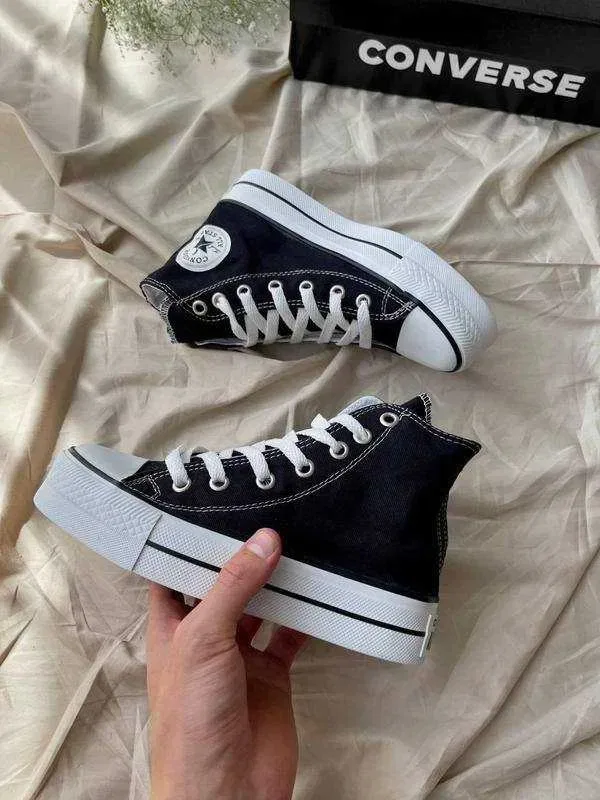 Converse All Star Platform конверси олл стар на платформі НАЛОЖКА — фото 6