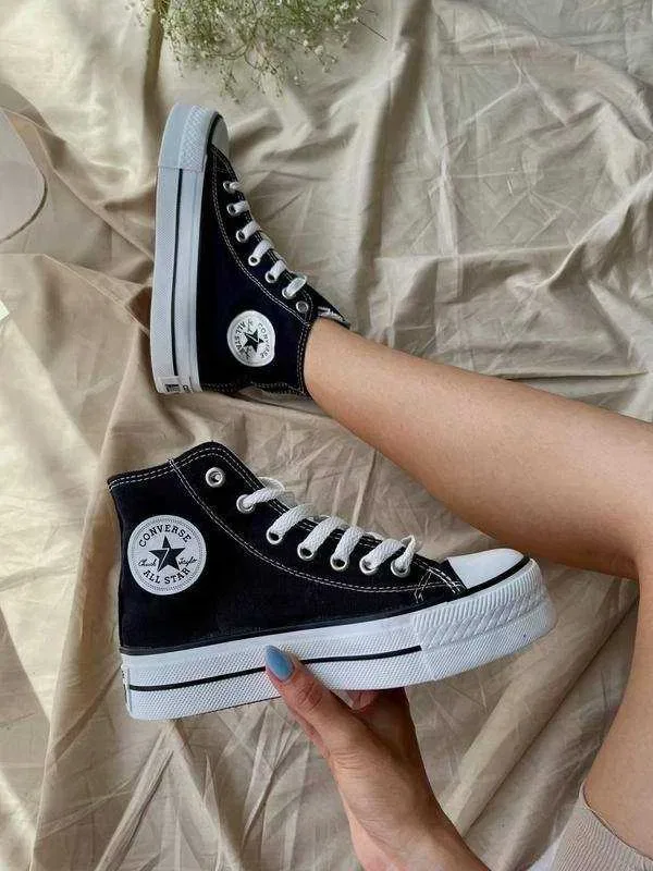 Converse All Star Platform конверси олл стар на платформі НАЛОЖКА — фото 7