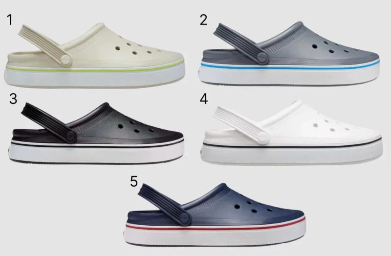 Crocs Сабо Off Court Charcoal унісекс крокс — фото 3