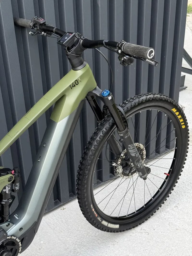 Cube Stereo TM HPC Carbon 140T електровелосипед двопідвіс двухподвес — фото 4