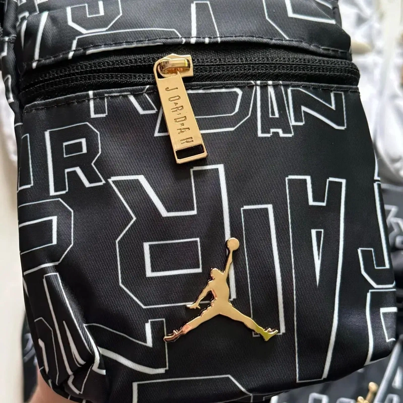 Cумка через плече Jordan Monogram Logo: Чорна, Біла — фото 5