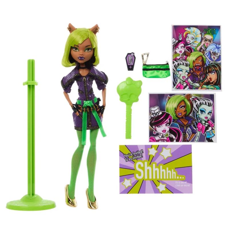 Dawn of the dance Monster High Монстер хай лагуна дракулаура клодін френкі клео френки клодин лора Світанок танцю Розквіт танцю репро репродукція — фото 3