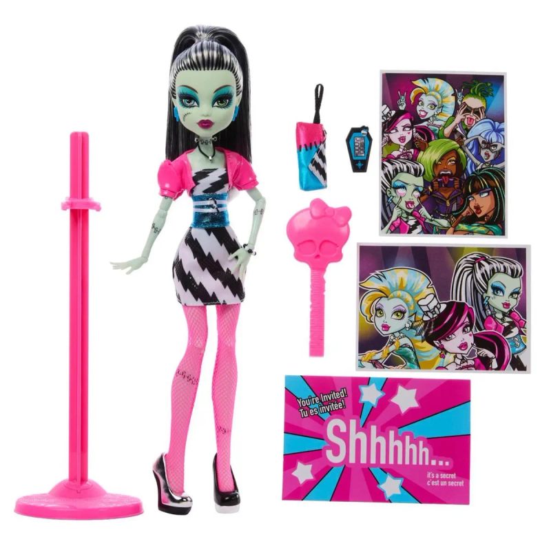 Dawn of the dance Monster High Монстер хай лагуна дракулаура клодін френкі клео френки клодин лора Світанок танцю Розквіт танцю репро репродукція — фото 4