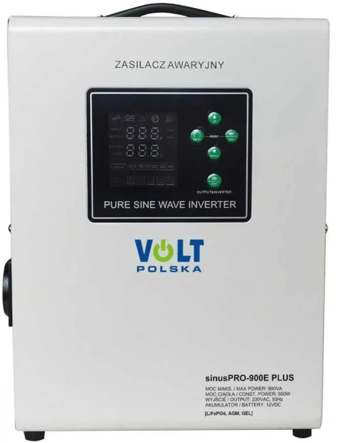 ДБЖ для (літієво-залізо-фосфатних акумуляторів) VOLT SINUS PRO 900-1200E PLUS — фото 3