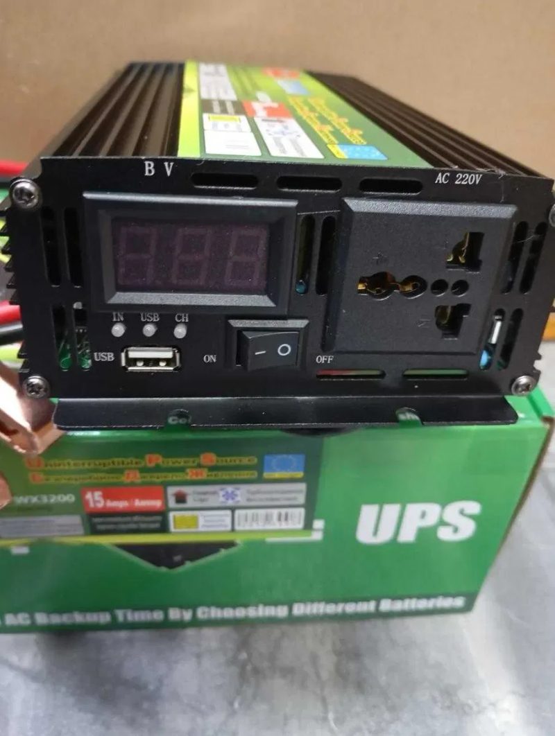 ДБЖ ИБП Безперебійник Інвертор Инвертор  800w 1300w 1800w 3200w 5200w — фото 3