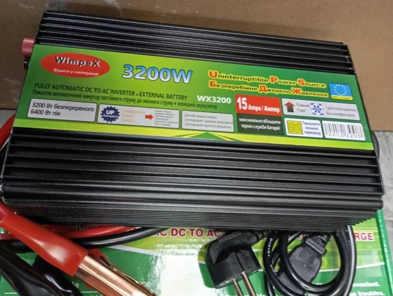 ДБЖ ИБП Безперебійник Інвертор Инвертор  800w 1300w 1800w 3200w 5200w — фото 4