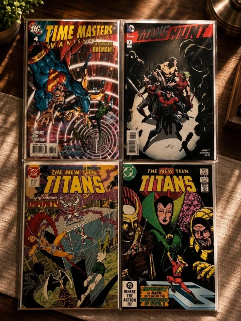 DC Comics — 9 коміксів | Titans, Adam Strange, Omega men та інші герої