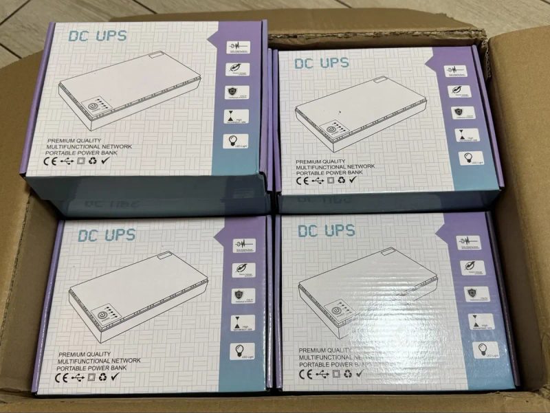 DC1036P UPS (36W, 20000mAh) 5V2A/9V2A/12V2A/POE + USB-C — фото 5