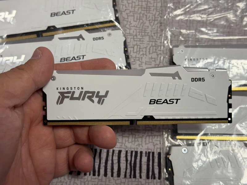 DDR5 HyperX Fury RGB 5600 MHZ 128GB 2 комплекта — фото 2