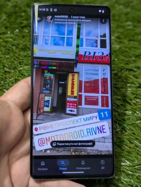 Дефект Швидкий Google pixel 7 Pro Obsidian (22040) 12/128Gb Оновлення Скидання
