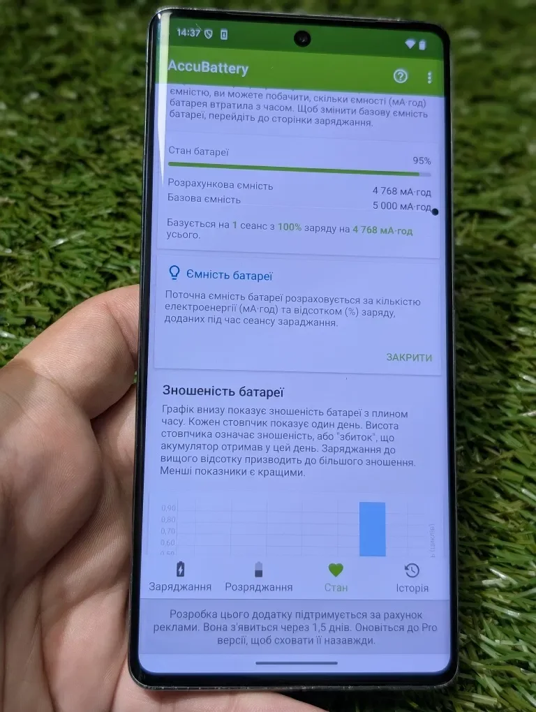 Дефект Швидкий Google pixel 7 Pro Obsidian (22040) 12/128Gb Оновлення Скидання — фото 2