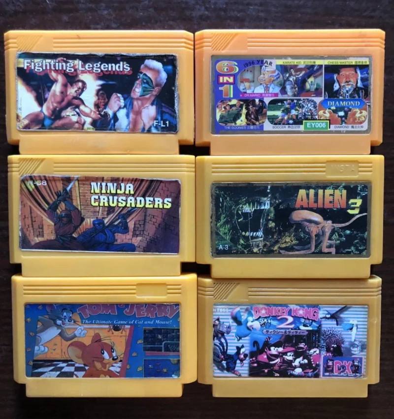 Dendy (Денді): Battletoads & Double Dragon, Aladdin Addams Family, Toki Joe and Mac, Chip and Dales, Ton and Jerry, Terminator Buck Ohare, Godzila — фото 5