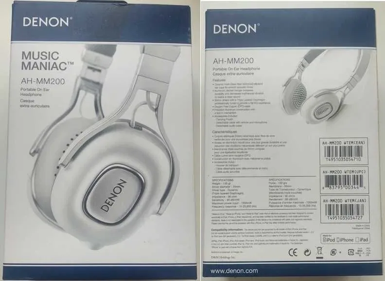 Denon AH-MM200 суперзвук і компактність — фото 7