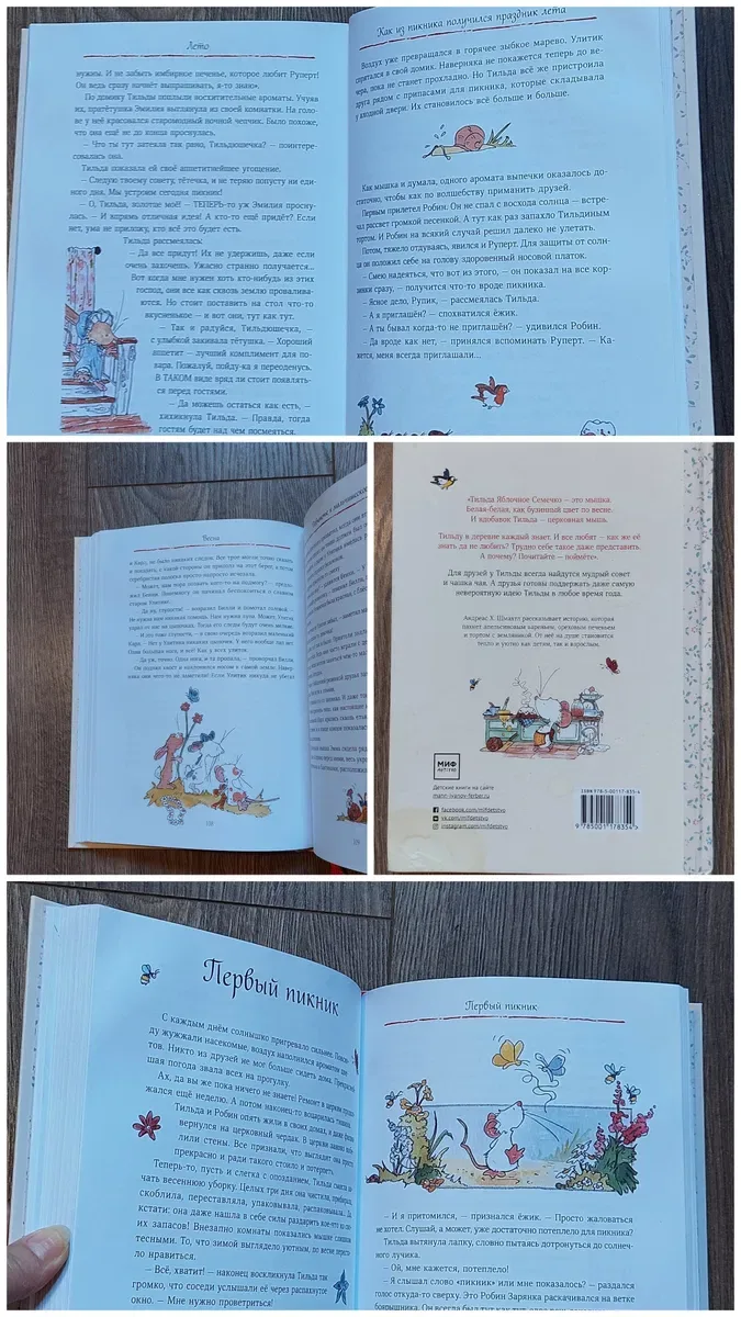 Детские книги.Тильда Яблочное семечко.Приключения пёсик и кошечки. — фото 7